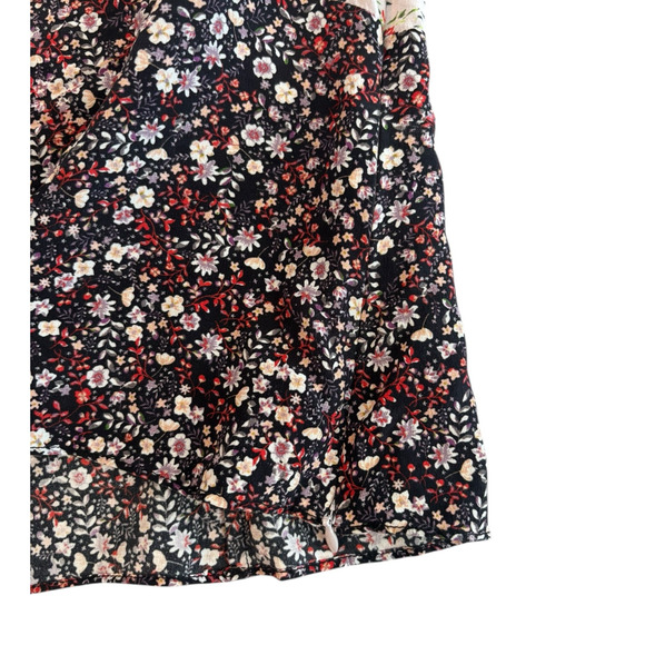 INTERMIX DORYLL 100% SILK FLORAL BLOUSE NWOT SIZE 8 - Picture 5 of 10